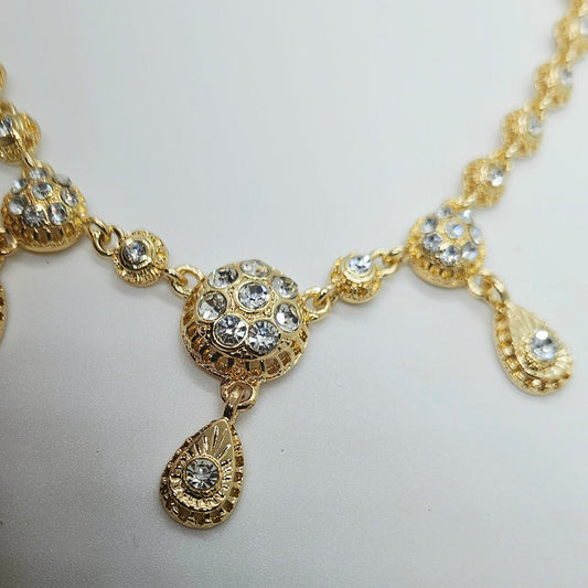 Zerouf — Collier Oriental Strass Doré