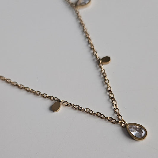Velvet – Collier Strass Multipampilles