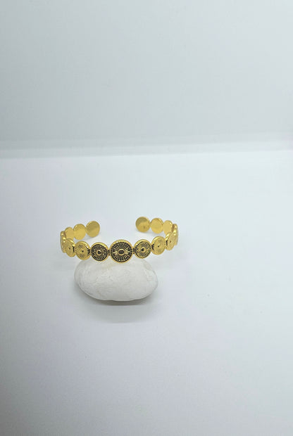 Solara — Bracelet Soleil Doré Ajustable