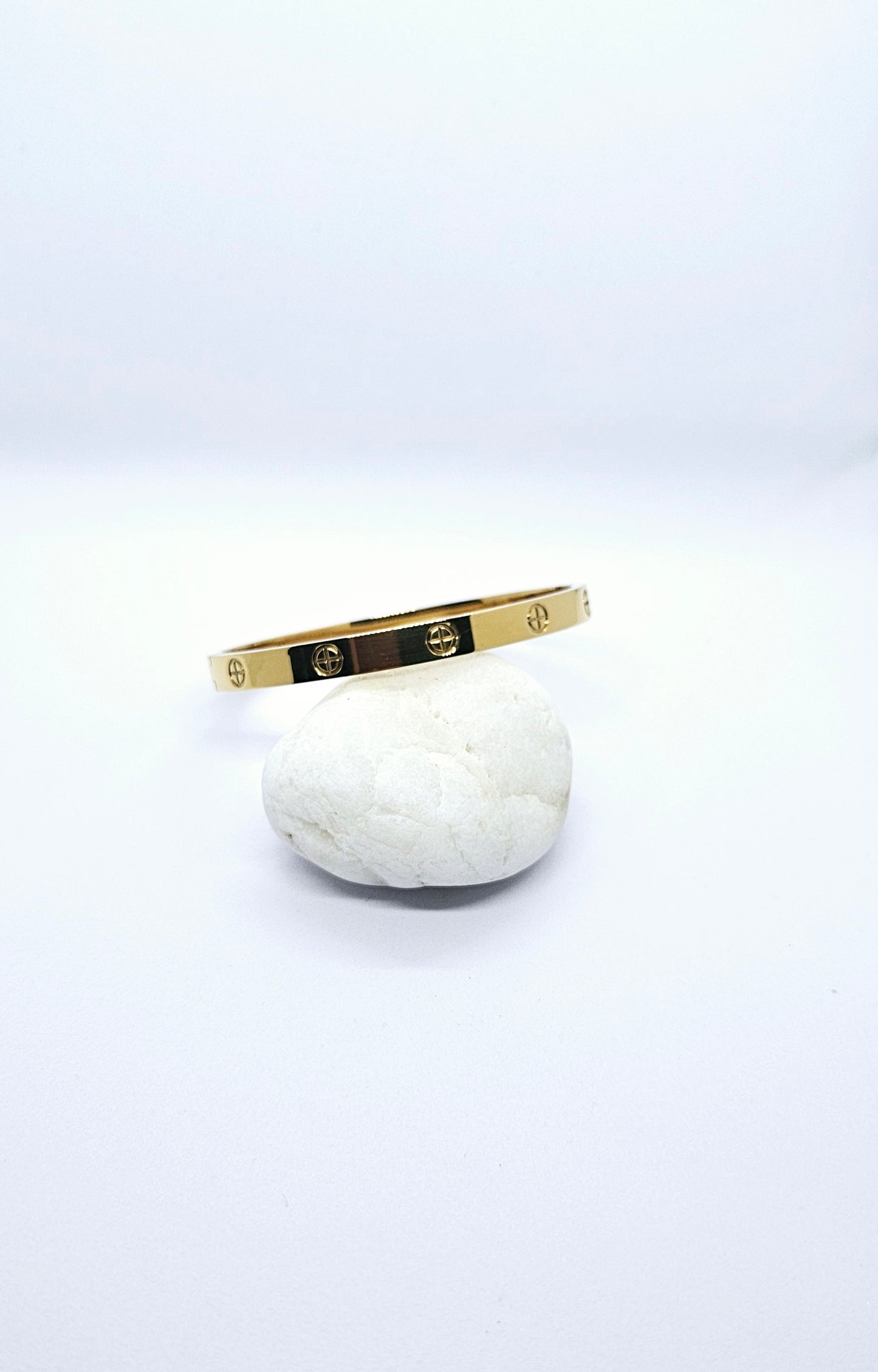 Kaïa — Bracelet Vis Doré
