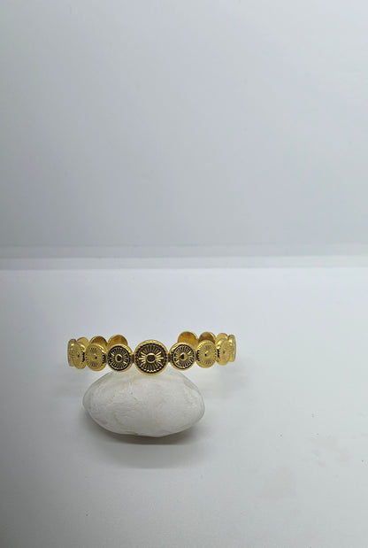 Solara — Bracelet Soleil Doré Ajustable