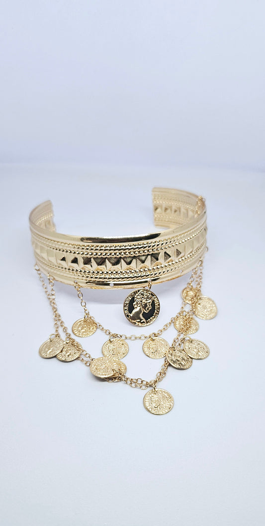 Bracelet de Bras Louis d'Or Nour