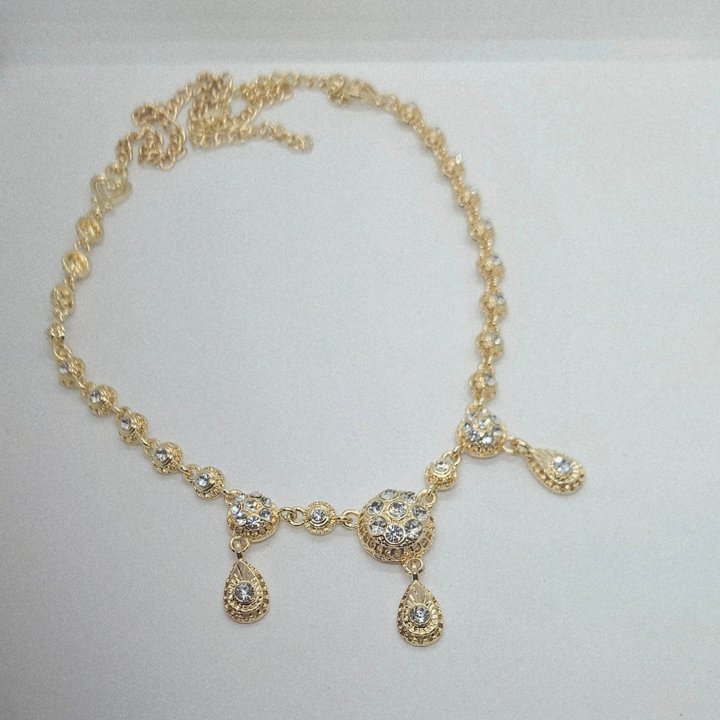 Zerouf — Collier Oriental Strass Doré