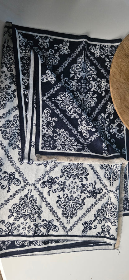 Paisley - Écharpe Douce & Chaude Motif Fleuri