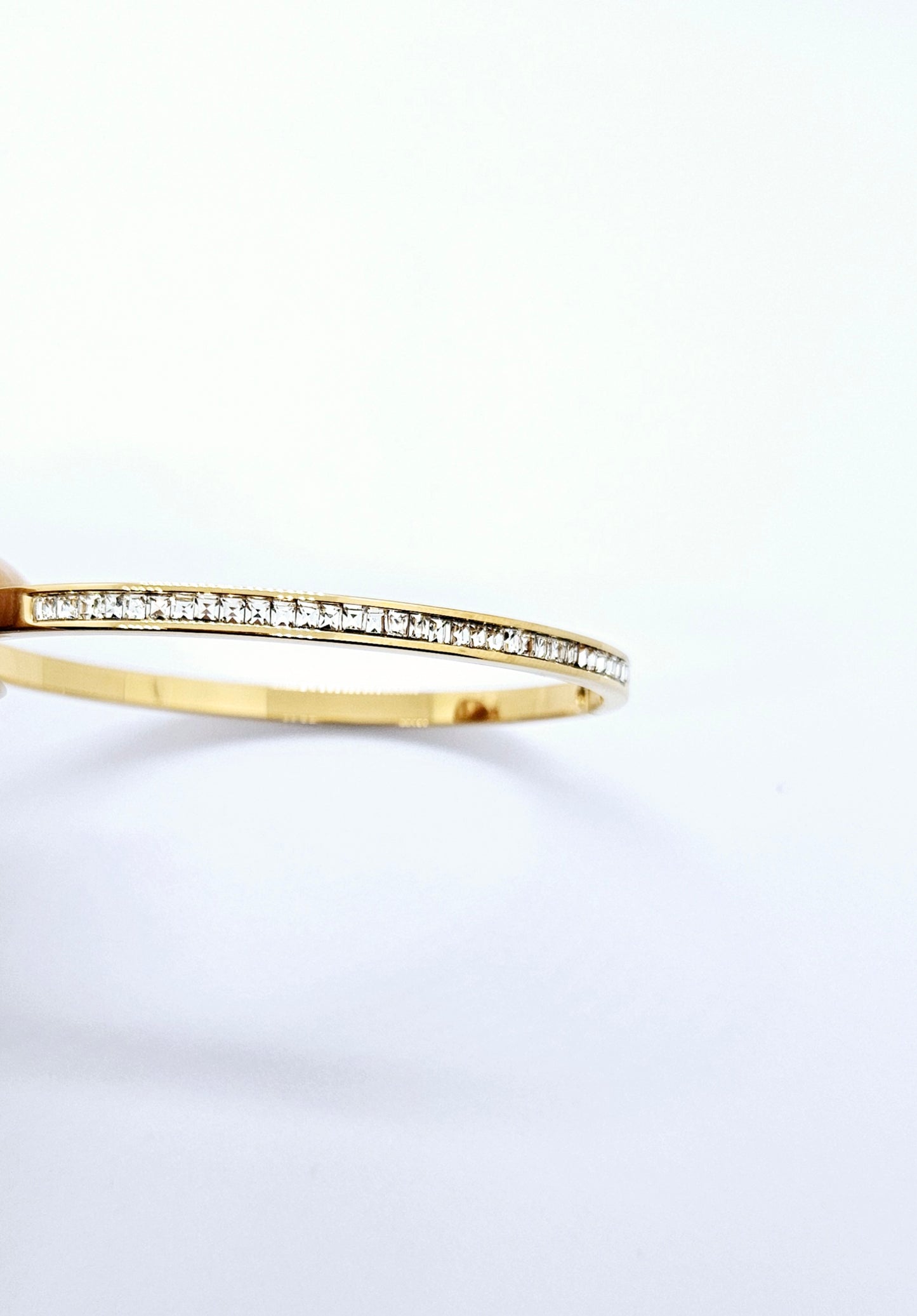 Nina — Bracelet Strass Doré