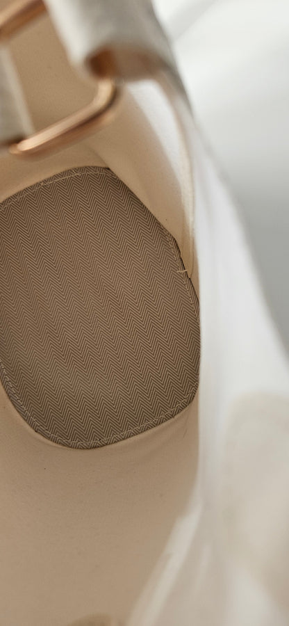 Sac à Main Tendance Seau Beige Crème Accessoires Offerts